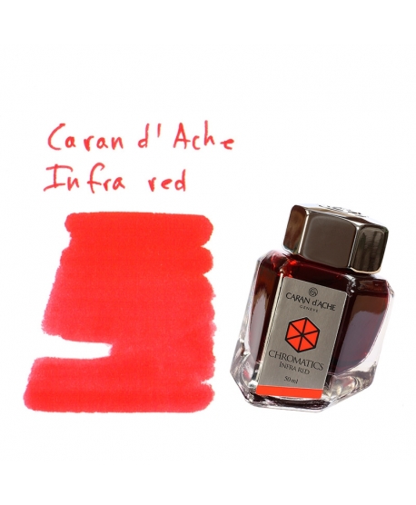 Caran d'Ache INFRA RED (50 ml bottle of ink)