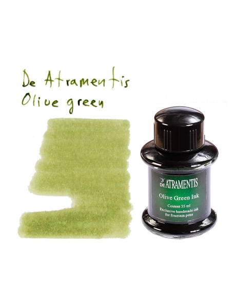 De Atramentis OLIVE GREEN (35 ml bottle of ink)
