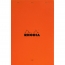 Rhodia nº 19 Bloc A4+ orange ligné