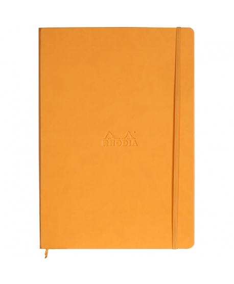 Rhodia Webnotebook A4 naranja rayado