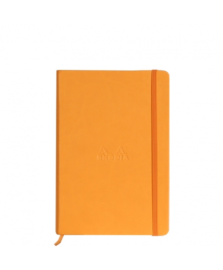 Rhodia Webnotebook A5 naranja rayado