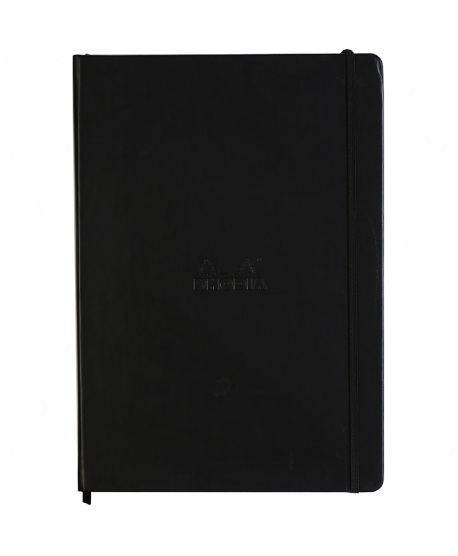 Rhodia Webnotebook A4 black lined