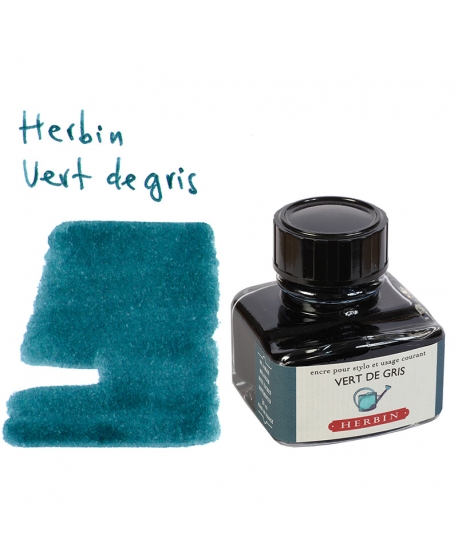 Herbin VERT DE GRIS (30 ml bottle of ink)