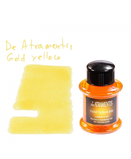 De Atramentis GOLD YELLOW (Tintero 35 ml)