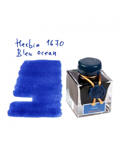 Herbin 1670 BLEU OCEAN (Tintero 50 ml)