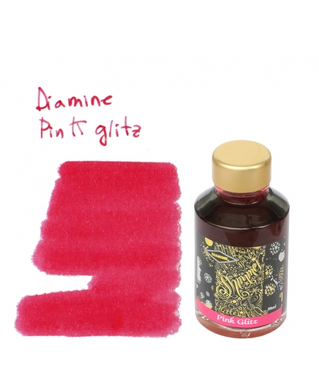 Diamine PINK GLITZ (Bouteille d'encre 50 ml)