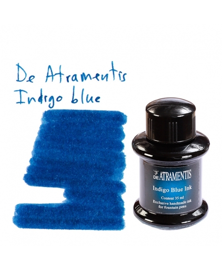 De Atramentis INDIGO BLUE (35 ml bottle of ink)