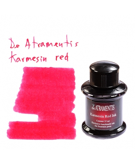 De Atramentis KARMESIN RED (35 ml bottle of ink)