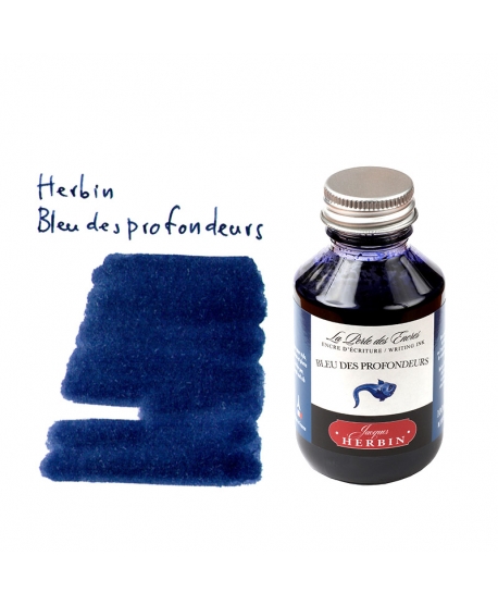 Herbin BLEU DES PROFONDEURS (Tintero 100 ml)