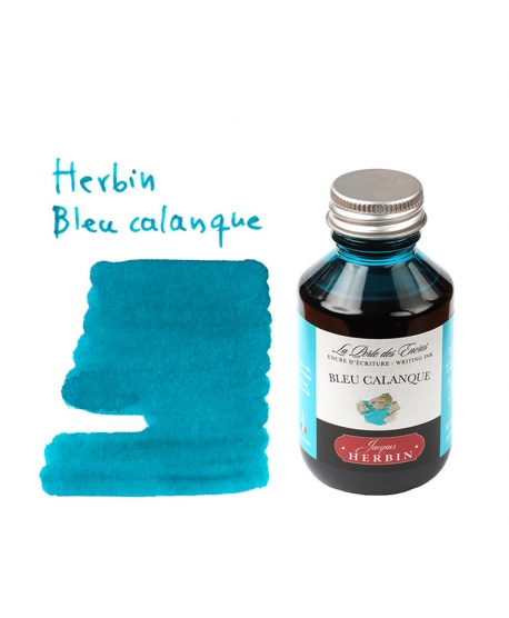 Herbin BLUE CALANQUE (Tintero 100 ml)