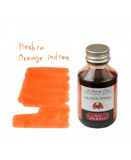 Herbin ORANGE INDIEN (Tintero 100 ml)
