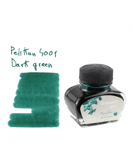 Pelikan 4001 DARK GREEN (30 ml bottle of ink)