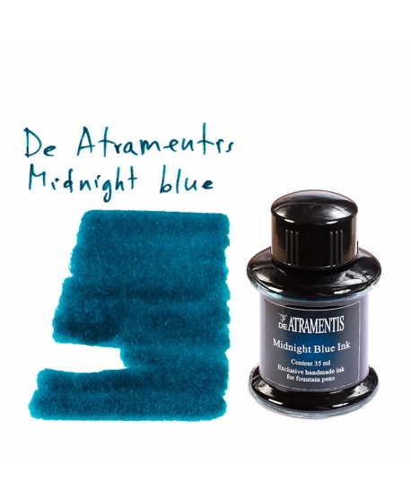 De Atramentis MIDNIGHT BLUE (Bouteille d'encre 35 ml)