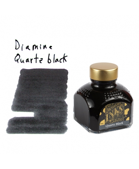 Diamine QUARTZ BLACK (Tintero 80 ml)