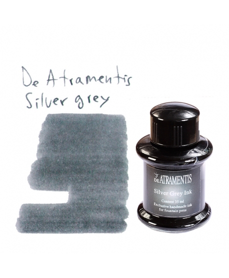 De Atramentis SILVER GREY (Bouteille d'encre 35 ml)