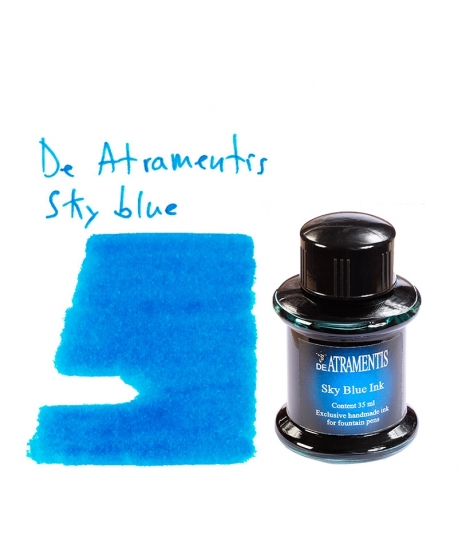 De Atramentis SKY BLUE (35 ml bottle of ink)