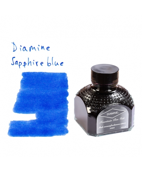 Diamine SAPPHIRE BLUE (80 ml bottle of ink)