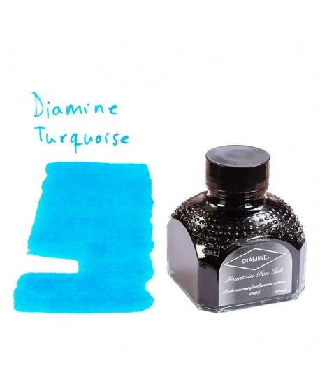Diamine TURQUOISE (Bouteille d'encre 80 ml)