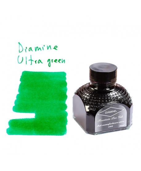 Diamine ULTRA GREEN (80 ml bottle of ink)