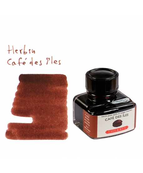 Herbin CAFÉ DES ÎLES (30 ml bottle of ink)