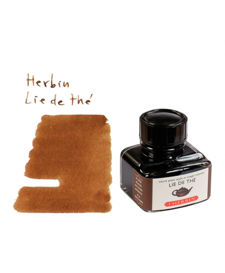 Herbin LIE DE THÉ (30 ml bottle of ink)