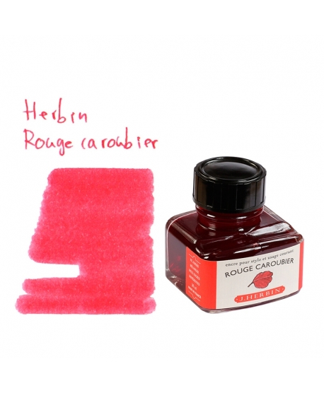 Herbin ROUGE CAROUBIER (Tintero 30 ml)