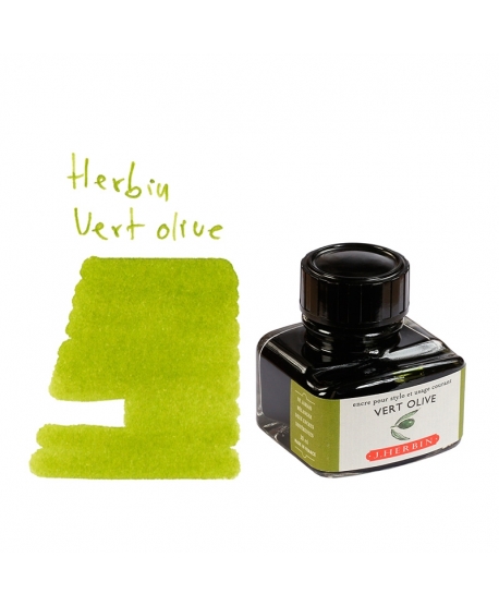 Herbin VERT OLIVE (30 ml bottle of ink)