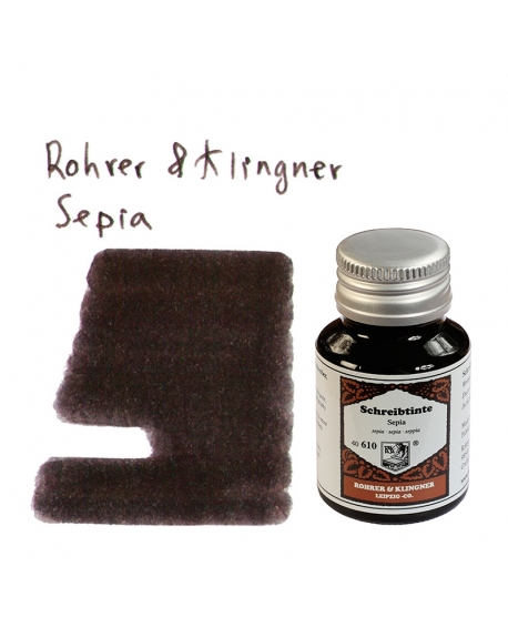 Rohrer & Klingner SEPIA (Bouteille d'encre 50 ml)