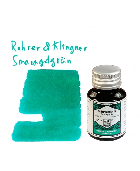 Rohrer & Klingner SMARAGDGRÜN (50 ml bottle of ink)