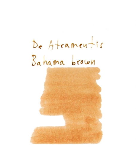 De Atramentis BAHAMA BROWN (2 ml plastic vial of ink)