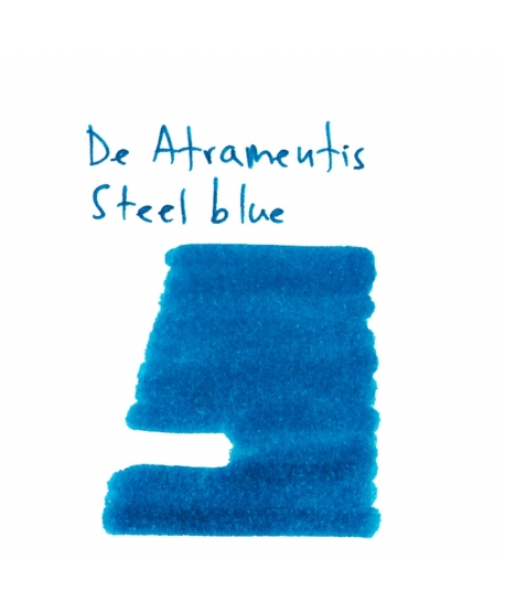 De Atramentis STEEL BLUE (2 ml plastic vial of ink)