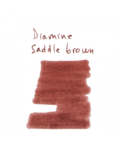 Diamine SADDLE BROWN (2 ml plastic vial of ink)