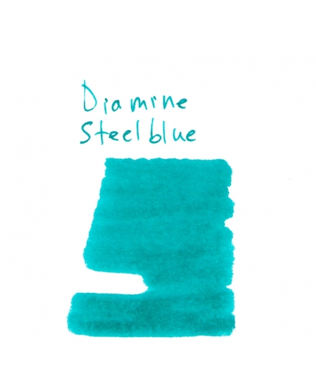 Diamine STEEL BLUE (2 ml plastic vial of ink)
