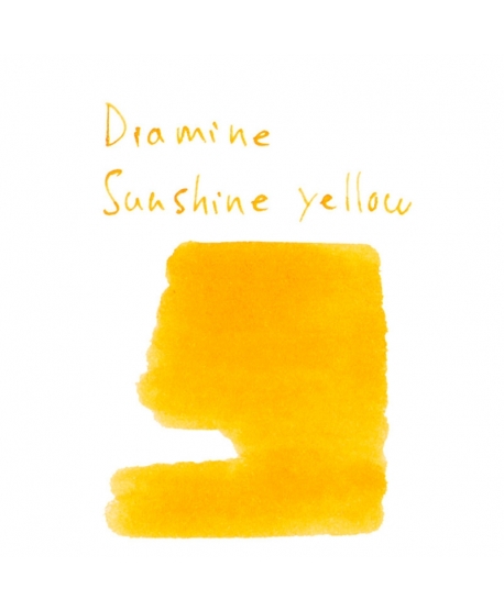 Diamine SUNSHINE YELLOW (2 ml plastic vial of ink)